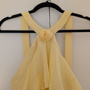 Vero Moda Light Yellow Dress